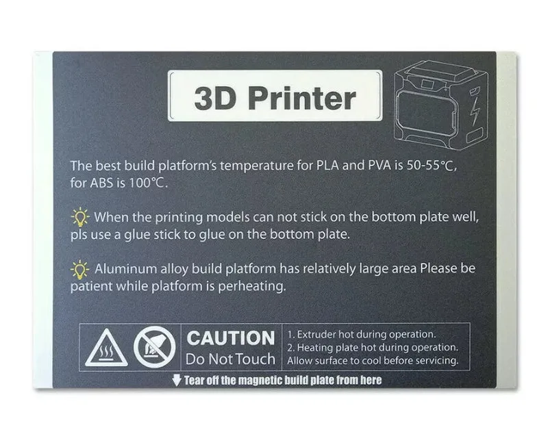 I-Fast Build Plate Sticker (1pc)