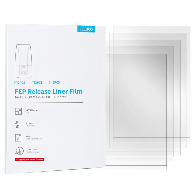 FEP Film for Mars 4/5/5 Ultra (5 Pcs)