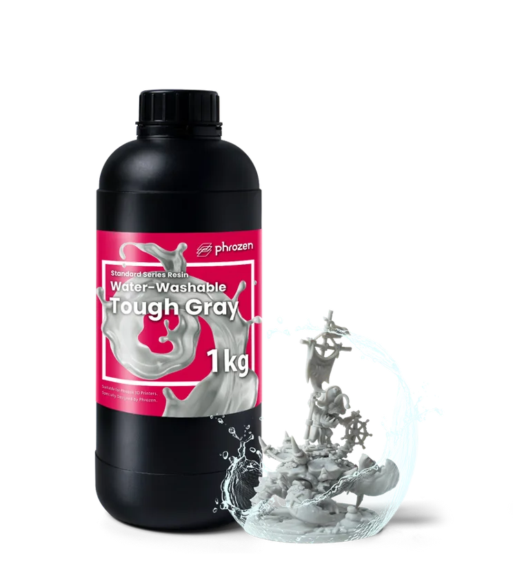 Water-Washable Tough Resin