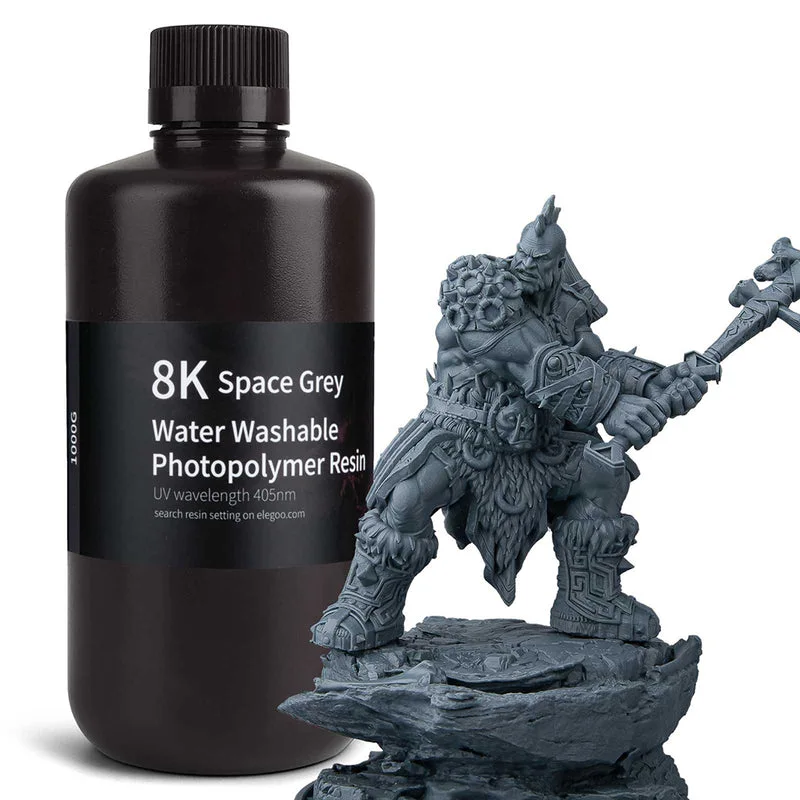 8K Water-Washable Resin